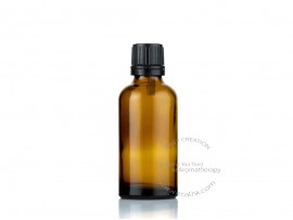 Alpha Amber Glass Bottle 50ML W/TE Cap